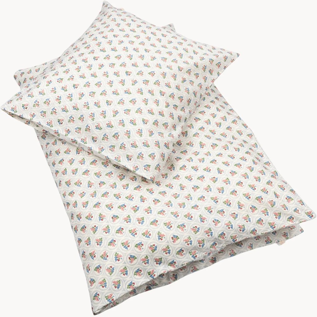 Biancheria da letto per bambini in cotone organico Verona Blues