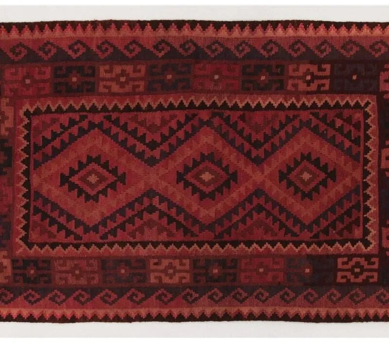 Tappeto Afghan Kilim M orientale in lana, annodato a mano, multicolore, L 150 x L 100 cm