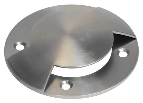 Faretto Carrabile Bidirezione MR16 IP67, Acciaio INOX 12/24V, Inox Colore del corpo Alluminio