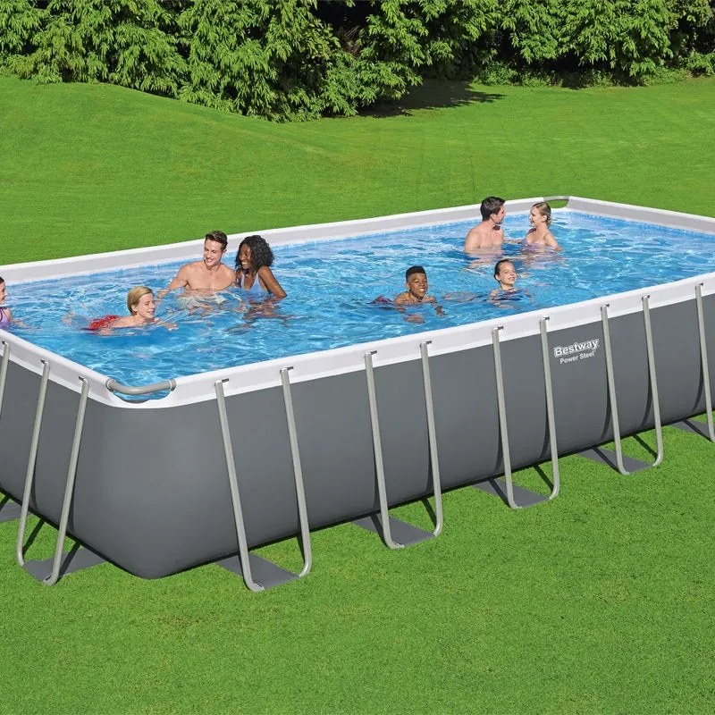 Piscina fuori terra tubolare BESTWAY Power Steel Frame L int 7.32 x 3.66 m