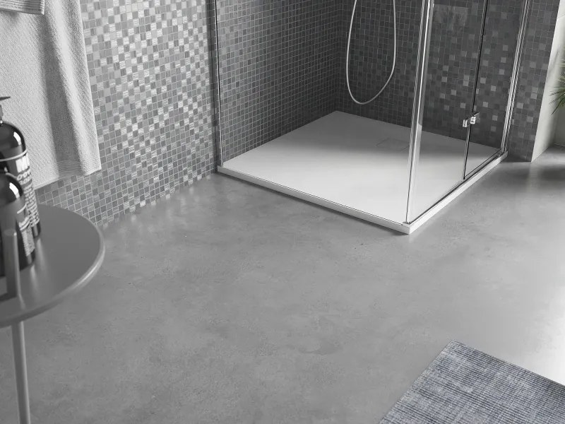 Mexen Bert piatto doccia quadrato SMC 80 x 80 cm, bianco - 4K108080