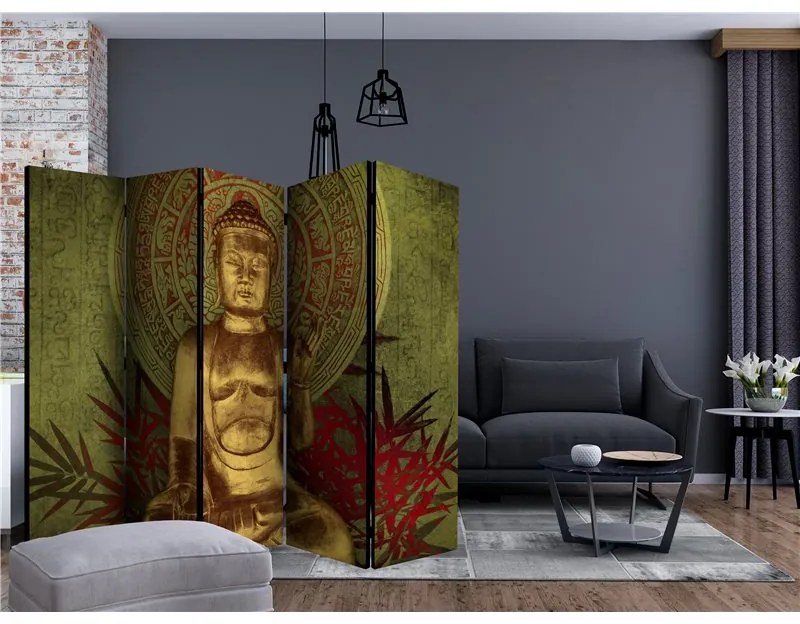 Paravento Golden Buddha II [Room Dividers]