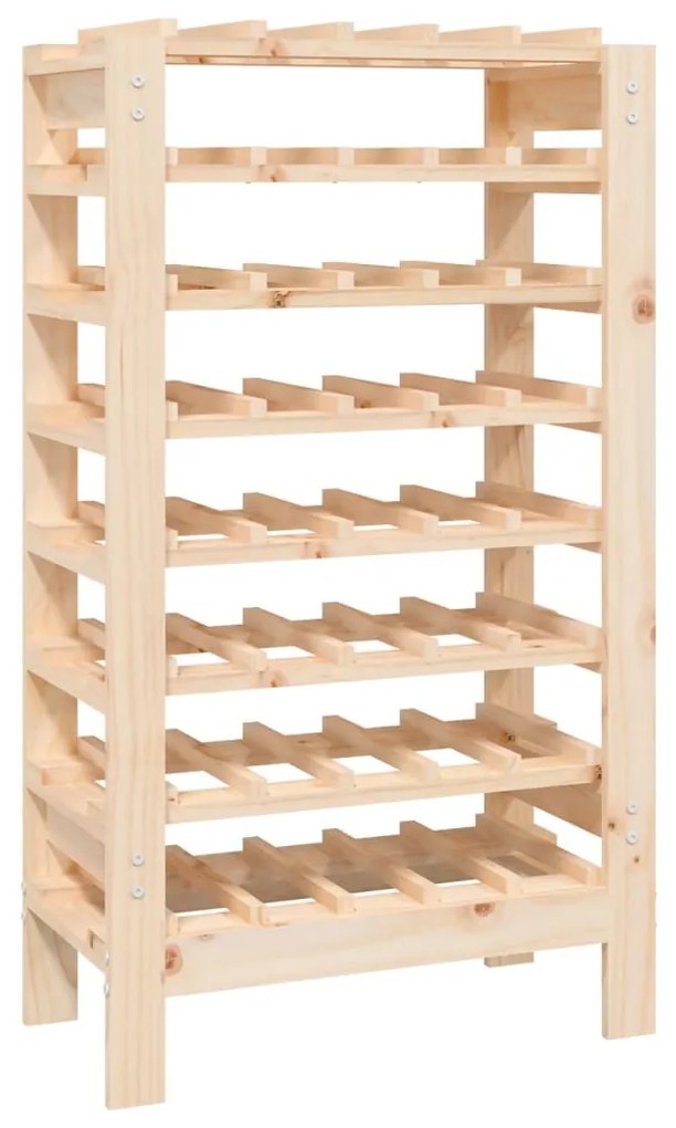 Portavini 61,5x30x107,5 cm in legno massello di pino