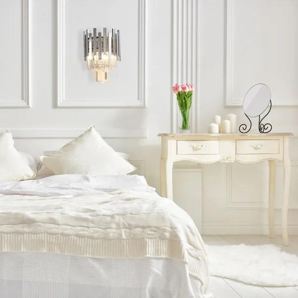 Applique cristallo ASPEN 2xE14/40W/230V