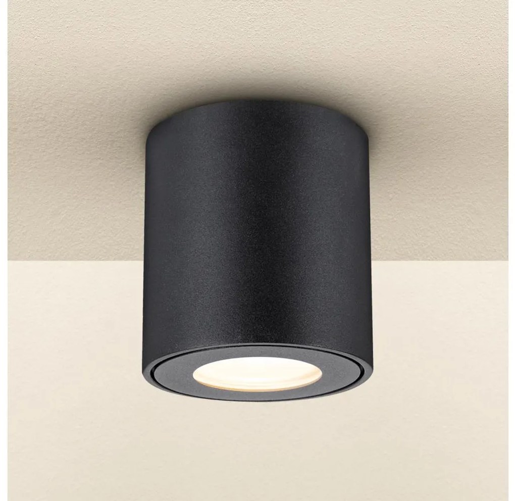 Brilagi - Luce Spot da bagno MIA 1xGU10/30W/230V 84x80 mm nero IP54