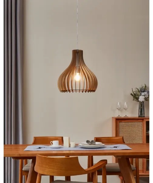 Eglo 96258 - Lampadario TINDORI 1xE27/60W/230V