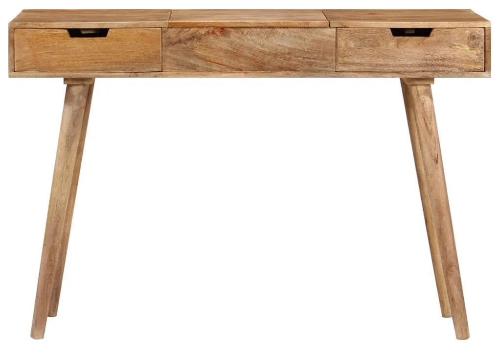 Toletta da trucco 112x45x76 cm legno massello di mango