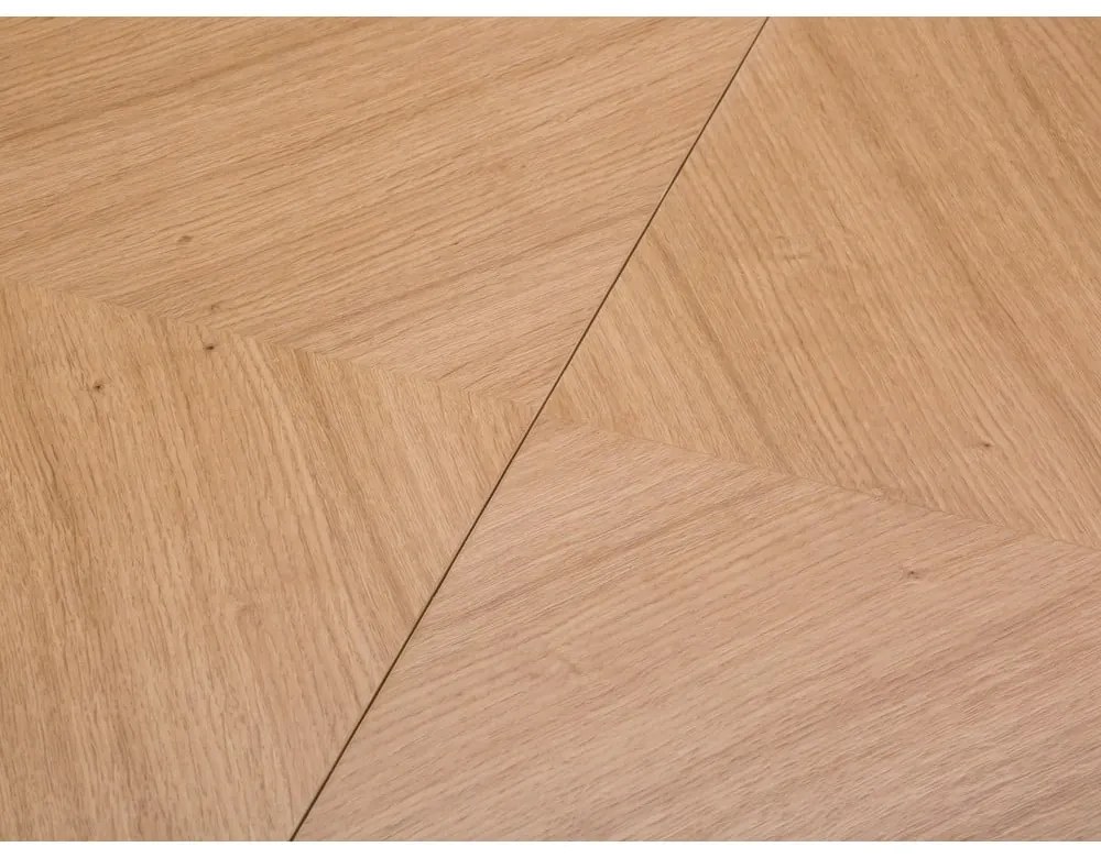 Tavolo da pranzo rotondo con piano effetto rovere allungabile con estensione ø 120 cm Magnus – Windsor &amp; Co Sofas