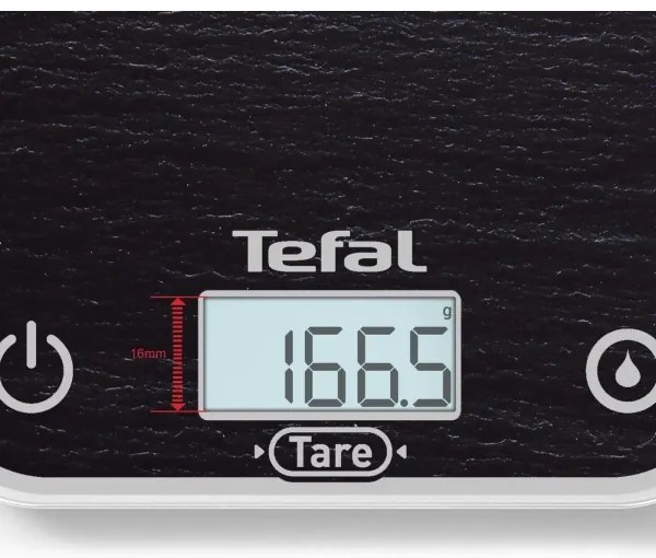 Tefal - Bilancia da cucina OPTISS 2xAAA nero