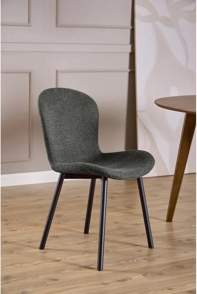 Sedia da pranzo grigio scuro Esra – Actona