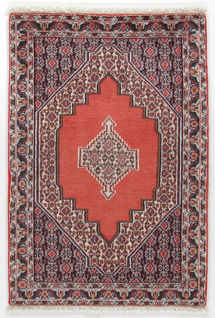 Senneh Tappeto 80 x 110 (Iran) Annodato A Mano