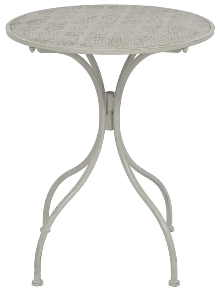 Set da bistrò 3 pz in acciaio grigio
