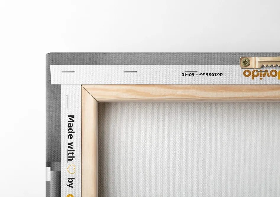 Quadro su tela – Eleganti fiori di calla in bianco e nero