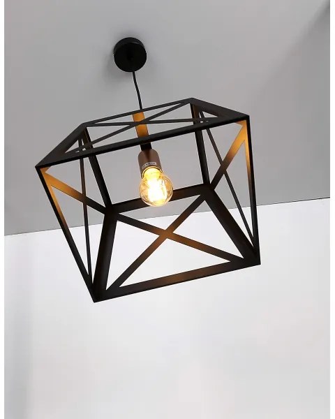 Lampadario su filo ORIGAMI 1xE27/40W/230V