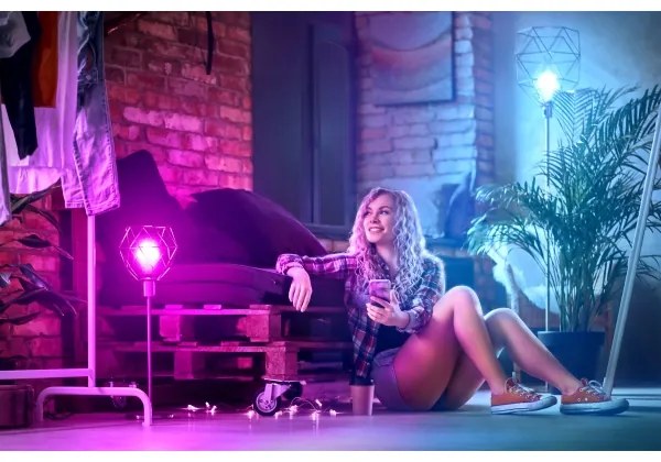 LED RGBW Lampadina dimmerabile E27/9W/230V 2700-6500K Wi-Fi Tuya