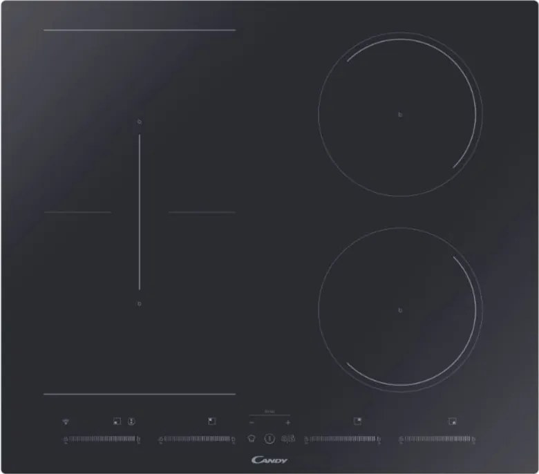 New Timeless CTPS64MCTTWIFI. Colore del prodotto: Nero, Posizionamento dell'apparecchio: Da incasso, Dimensione della larghezza del piano cottura: 59