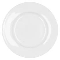 Piatto da pranzo Bidasoa Glacial Ala Ancha Bianco Ceramica Ø 16,5 cm 16,5 cm (12 Unità) (Pack 12x)