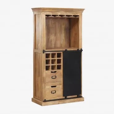 Credenza Montgomery in legno di mango Legno di mango - Sklum