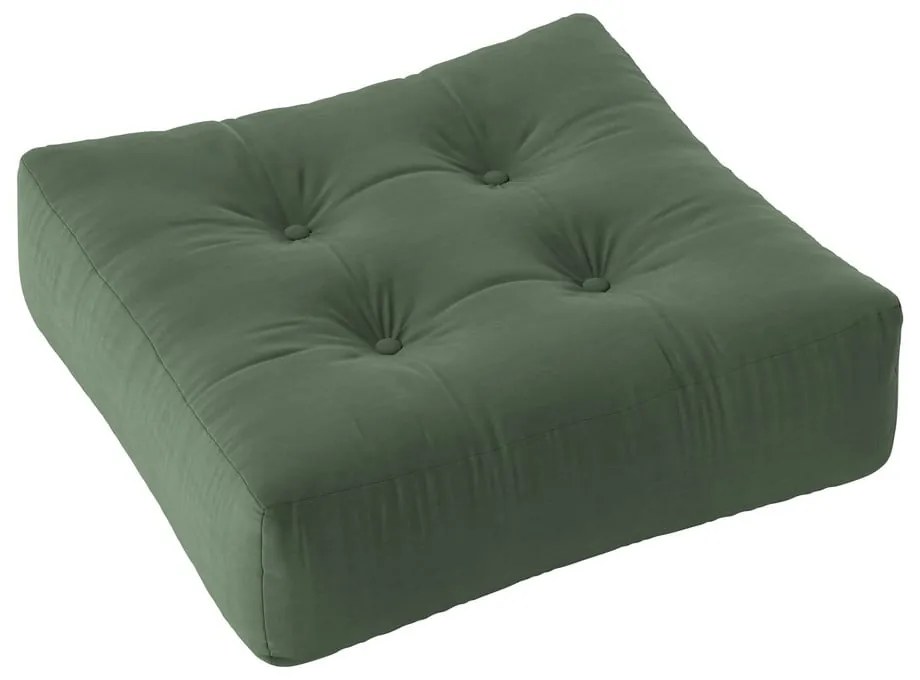 Pouf da salotto Verde oliva More - Karup Design
