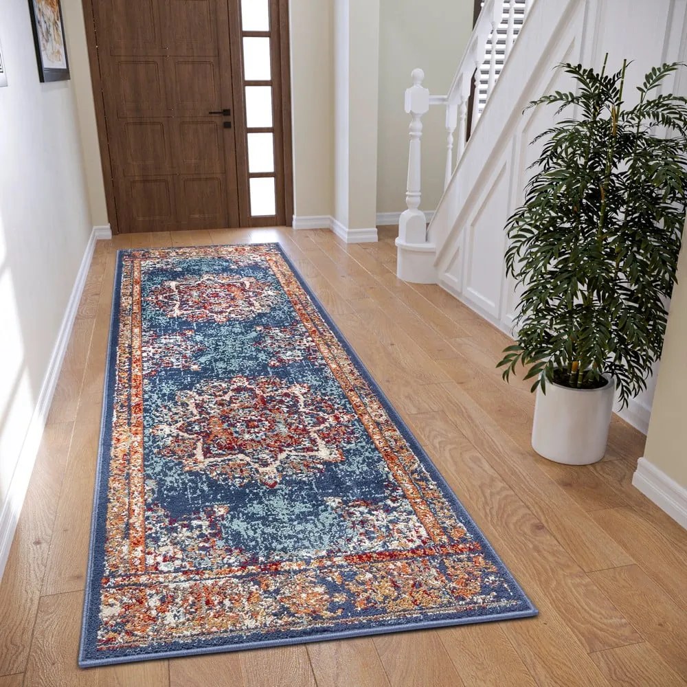 Tappeto blu scuro 80x240 cm Orient Maderno - Hanse Home