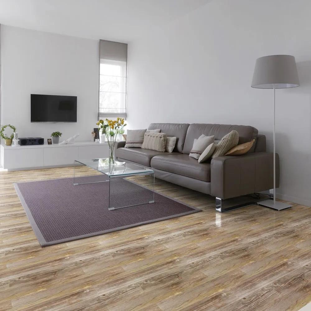 Adesivo per pavimenti 90x60 cm Wooden Floor - Ambiance