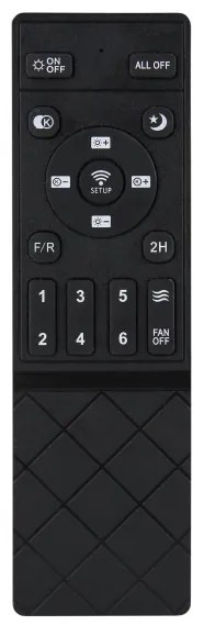 Globo 03643 - Ventilatore da soffitto dimmerabile a LED CELESTE LED/40W/230V 3000-6500K + TC