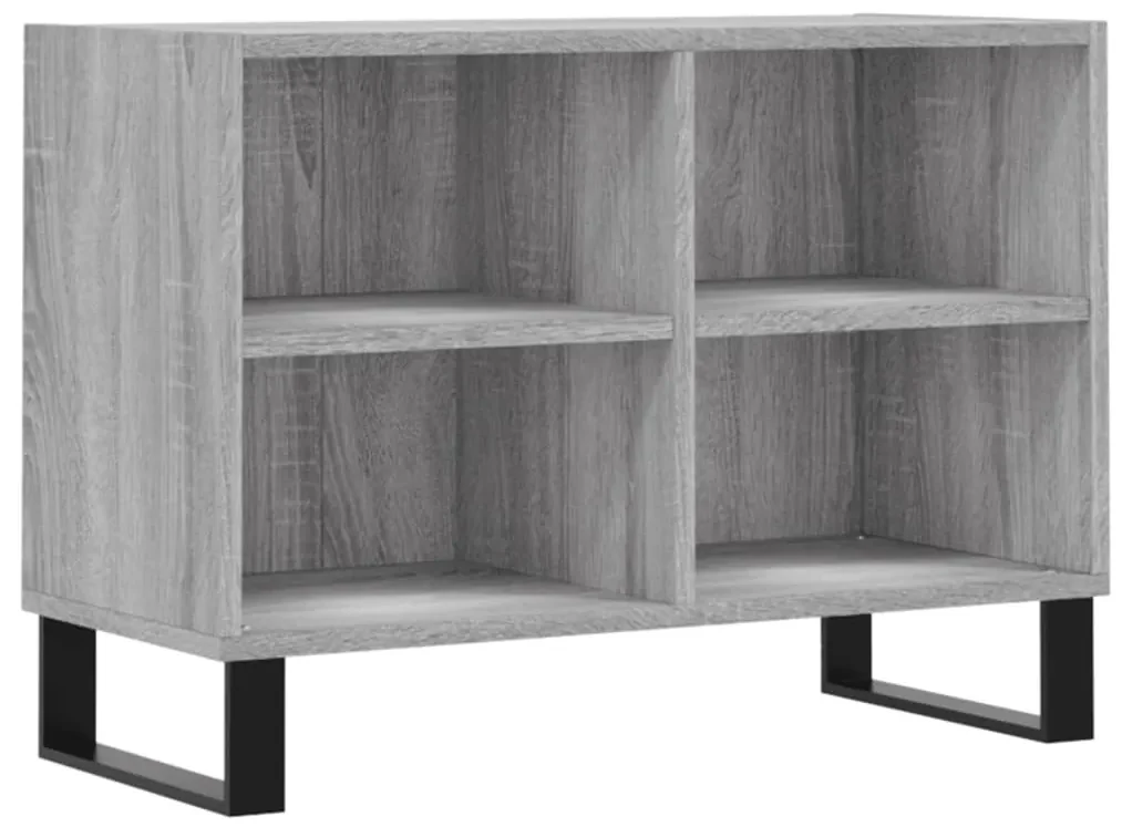 Mobile porta tv grigio sonoma 69,5x30x50cm in legno multistrato
