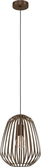 Eglo 901097 - Lampada a sospensione con cavo ESPINAL 1xE27/40W/230V finitura bronzata