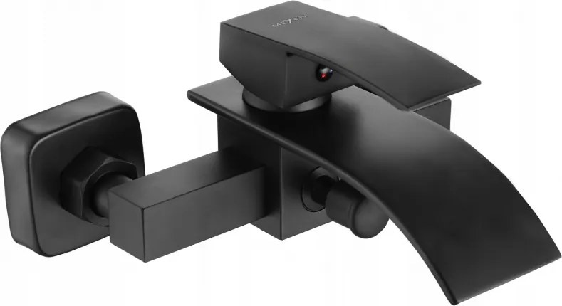 Mexen Aries batteria da bagno, nera - 744830-70