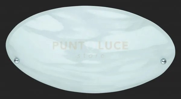 Lana plafoniera vetro decorato alabastro d.25cm 1 luce attacco e27