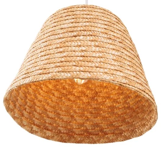 MAXLIGHT P0582 - Lampadario a sospensione con filo POT 1xE27/15W/230V diametro 30 cm beige