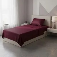 Completo letto singolo vinaccia cotone