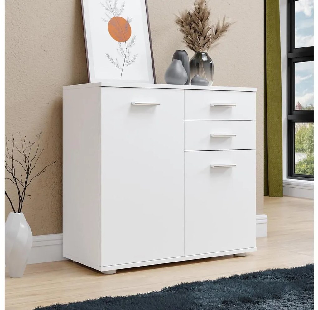 Armadietto MIKE 76x71 cm bianco