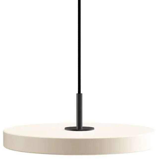 UMAGE - Asteria Mini Lampada a Sospensione Bianco Perla/Top Nero UMAGE