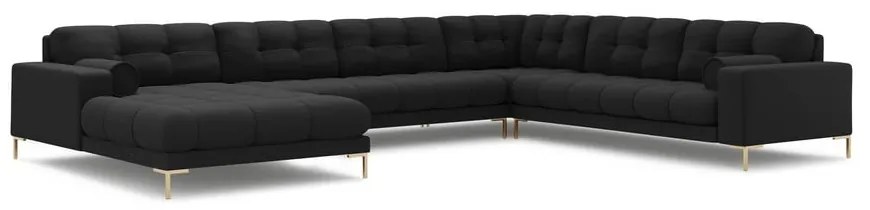 Divano angolare grigio scuro (angolo destro) Bali - Cosmopolitan Design