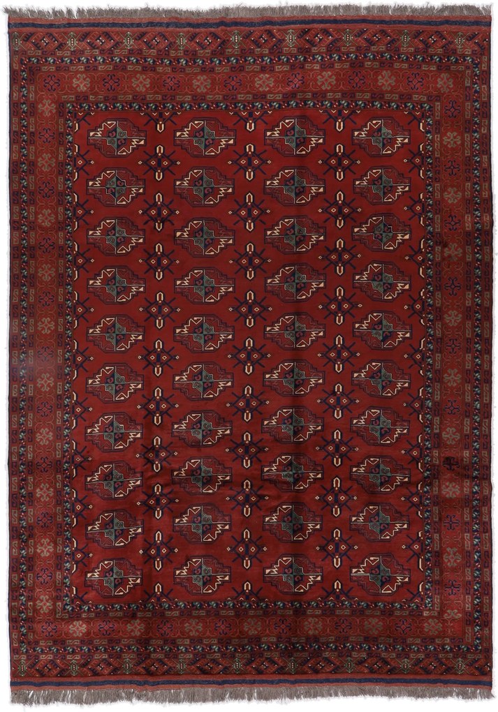 Afghan Tappeto 260 x 350 (Iran) Annodato A Mano