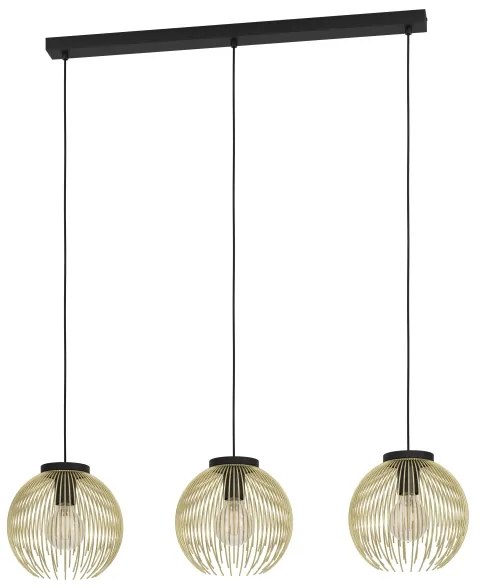 Eglo 900167 - Lampadario a sospensione con filo VENEZUELA 3xE27/40W/230V