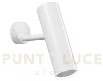 Applique spot orientabile led rocket bianco 7w 980lm 3000-4000k 5x16cm