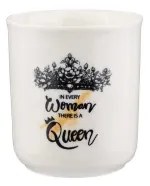 Set da tavola 4 pezzi nero/bianco/porcellana