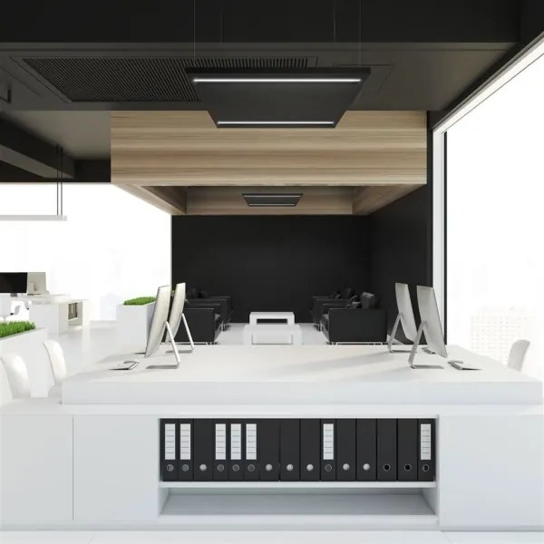 Pannello LED ALGINE LED/44W/230V 60x60 cm 4000K UGR<16 nero