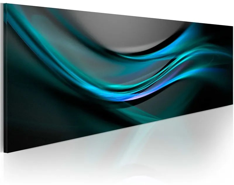 Quadro Felicità  Colore Nero, Dimensioni e Misure 150x50