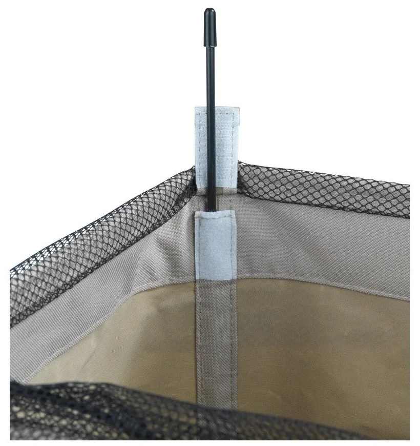 Cesto portabiancheria color taupe , 79,2 l Quadro - Wenko