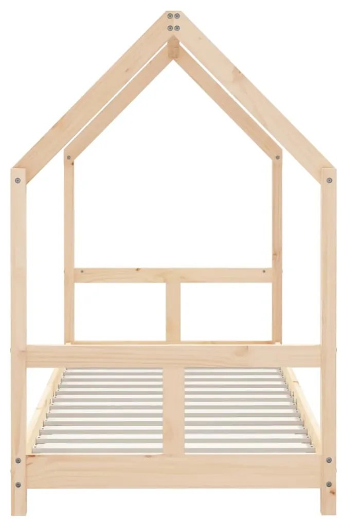 Giroletto per bambini 80x200 cm in legno massello di pino
