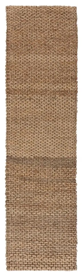 Passatoia di colore naturale in iuta 60x150 cm Sol – Flair Rugs