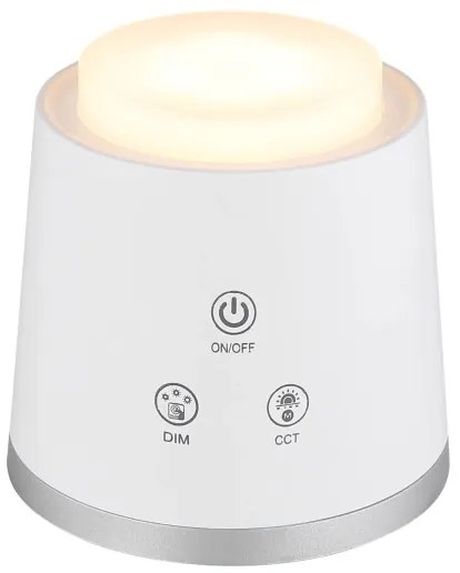 Globo 58454W - Lampada da tavolo LED dimmerabile MEEYA LED/6W/3,7V bianca