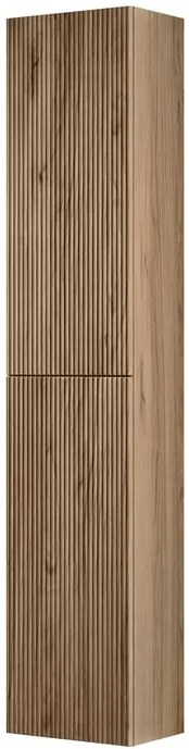Colonna per mobile bagno Opera 2 ante P 27 x L 30 x H 160 cm noce