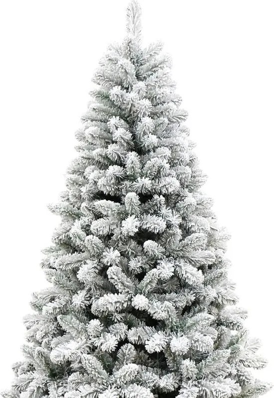 Albero di Natale artificiale innevato Ganna H 240 cm x ø 137 cm