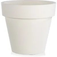 Vaso 40x35 cm in Polietilene Tulli Vaso Standard One Essential 40 Bianco