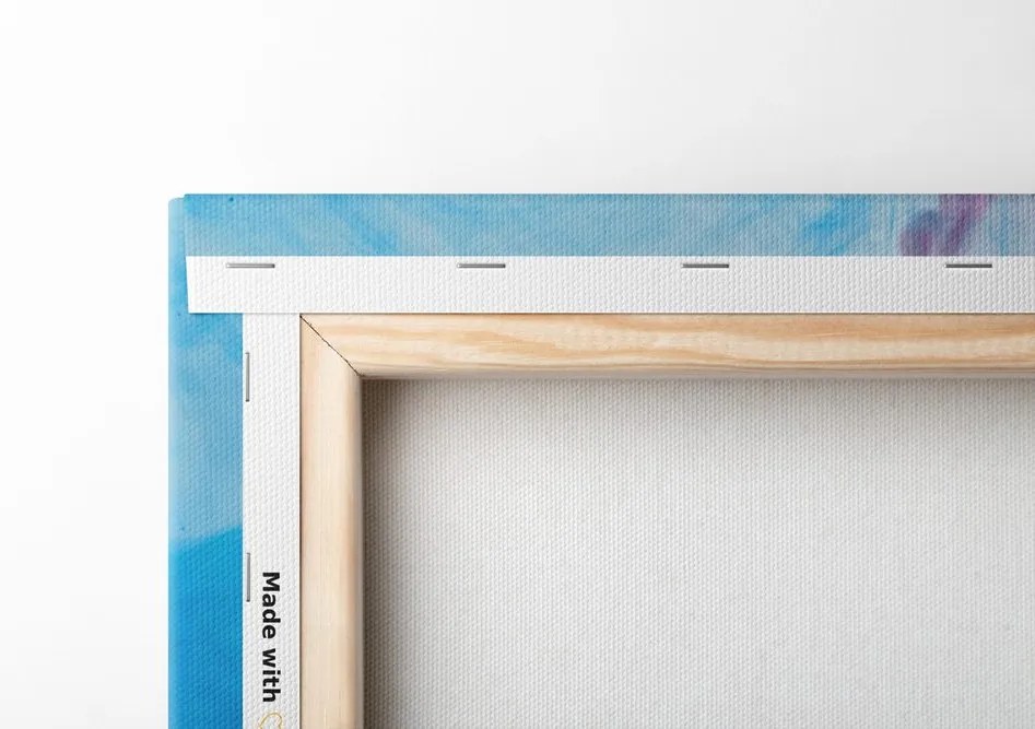 Quadro su tela – Astrazione viola magica