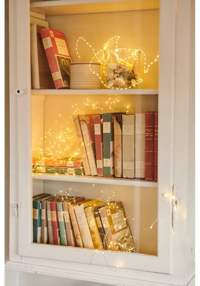 Catena luminosa 200 lampadine lunghezza 300 cm Knirke - Sirius